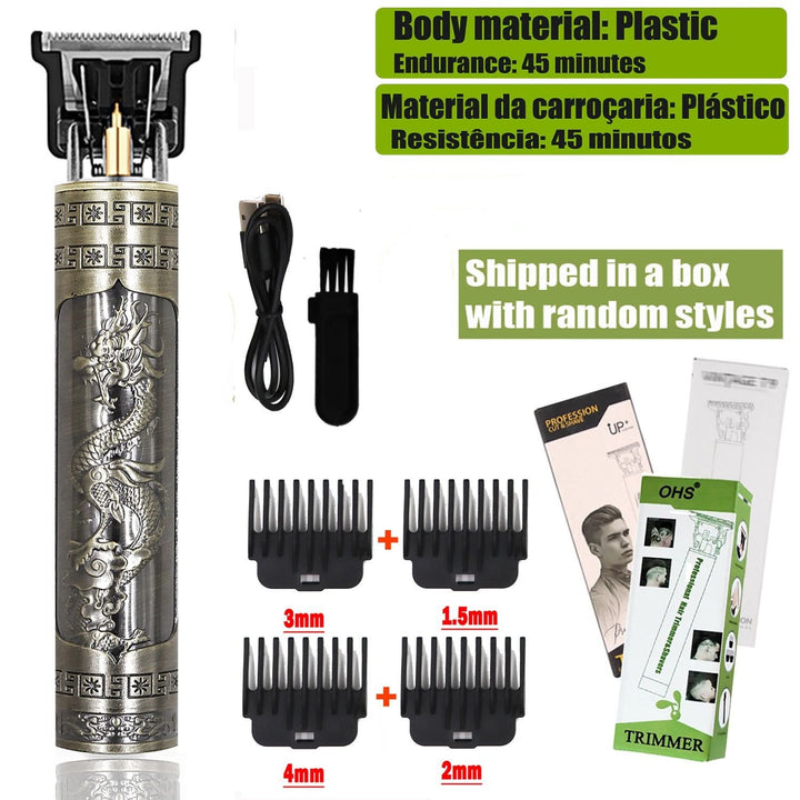 T9 Cordless Electric Hair Trimmer Shaver for Men  Travel Razor Image 1