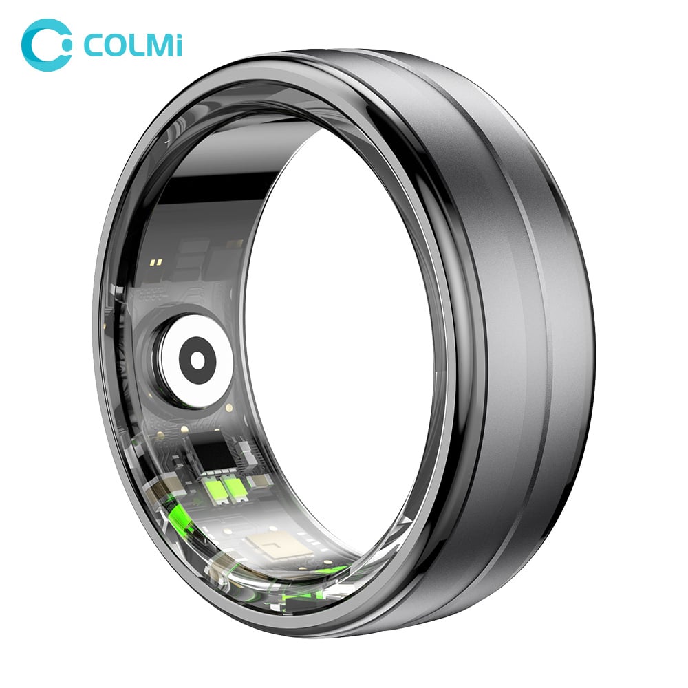 COLMI R06 Smart Ring Men Women Heart Rate and Blood Oxygen Monitor IP68 and 5ATM Waterproof Multi-sport Mode Image 1