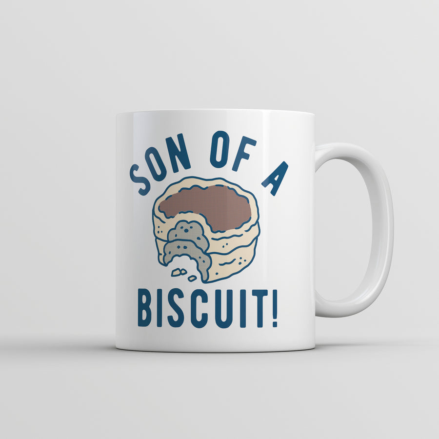 Son Of A Biscuit Mug Funny Sarcastic Food Graphic Coffee Cup-11oz Image 1