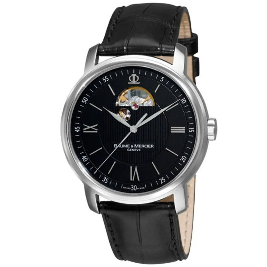 Baume and Mercier Mens Classima Black Dial Watch - MOA8689 Image 1