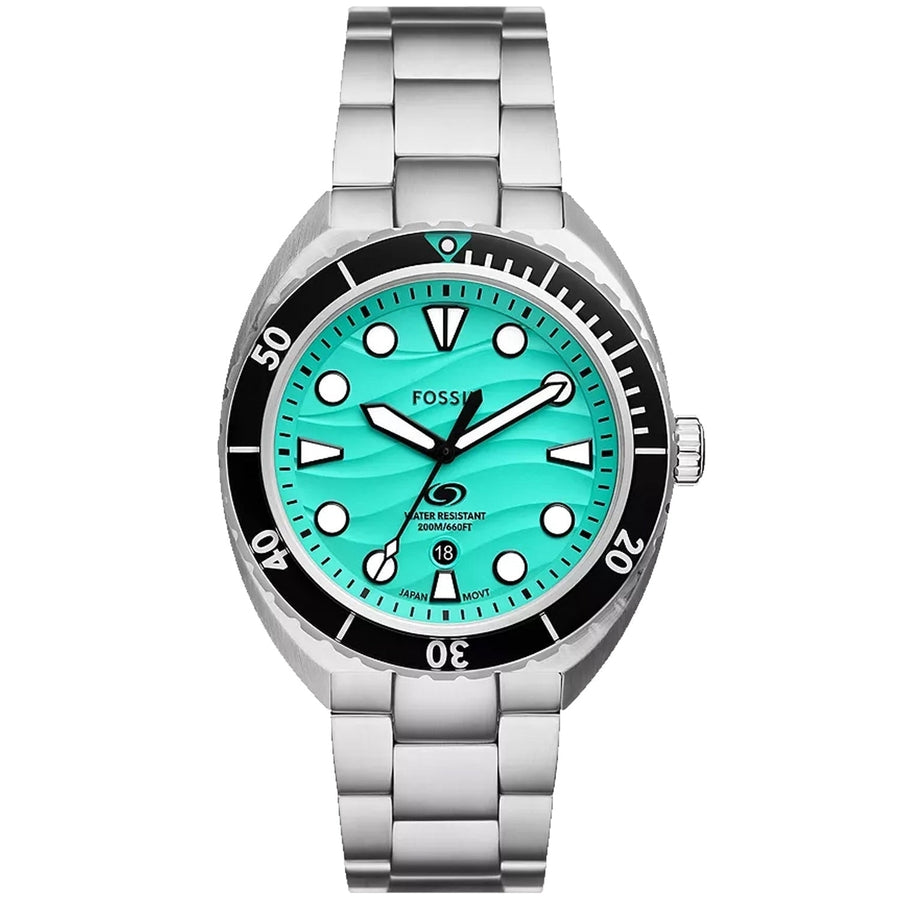 Fossil Mens Breaker Green Dial Watch - FS6066 Image 1