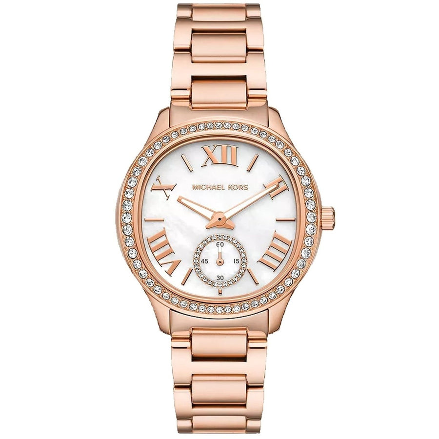 Michael Kors Womens Sage Mother of Pearl Dial Watch - MK4806 Image 1