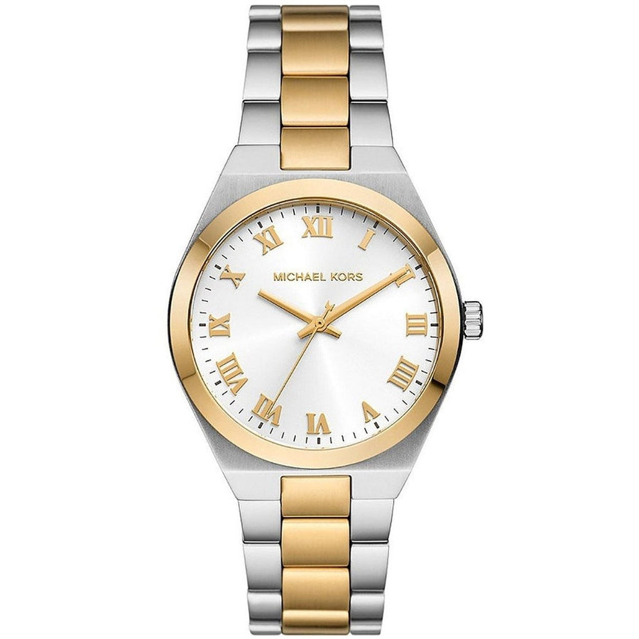 Michael Kors Womens Lennox White Dial Watch - MK7464 Image 1