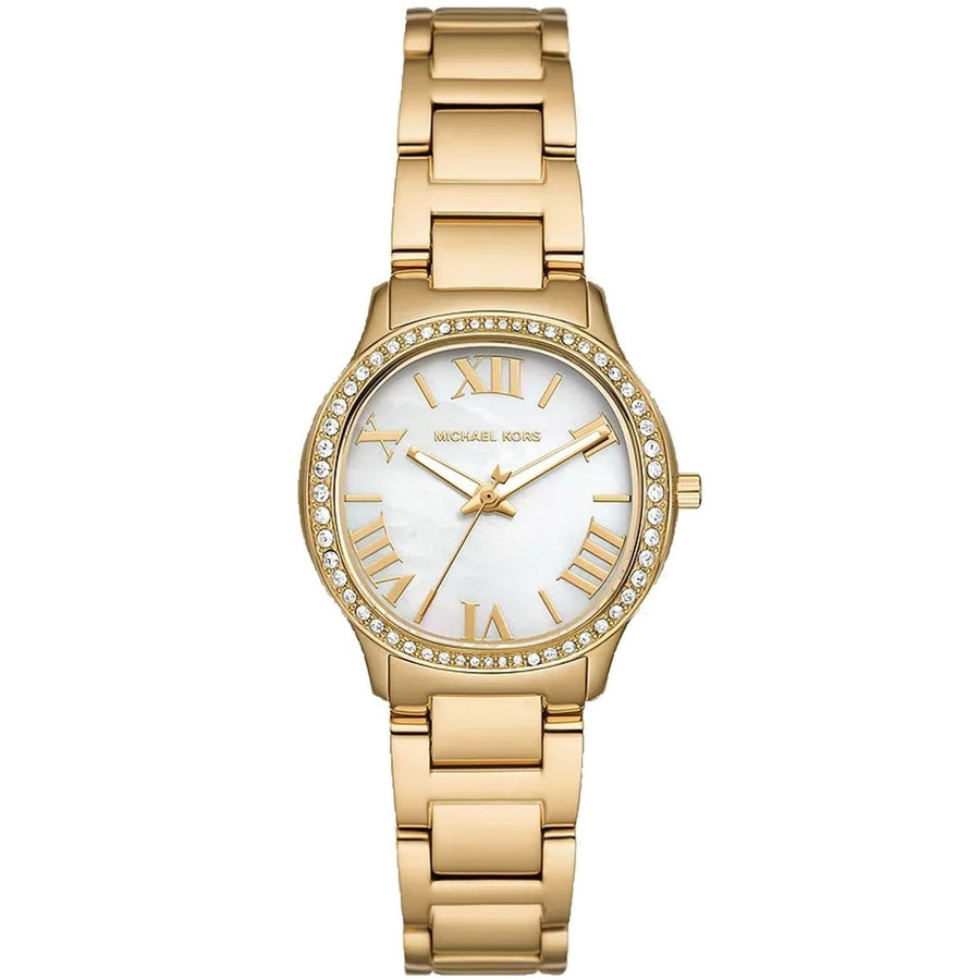 Michael Kors Womens Sage Pav Mother of Pearl Dial Watch - MK4822 Image 1