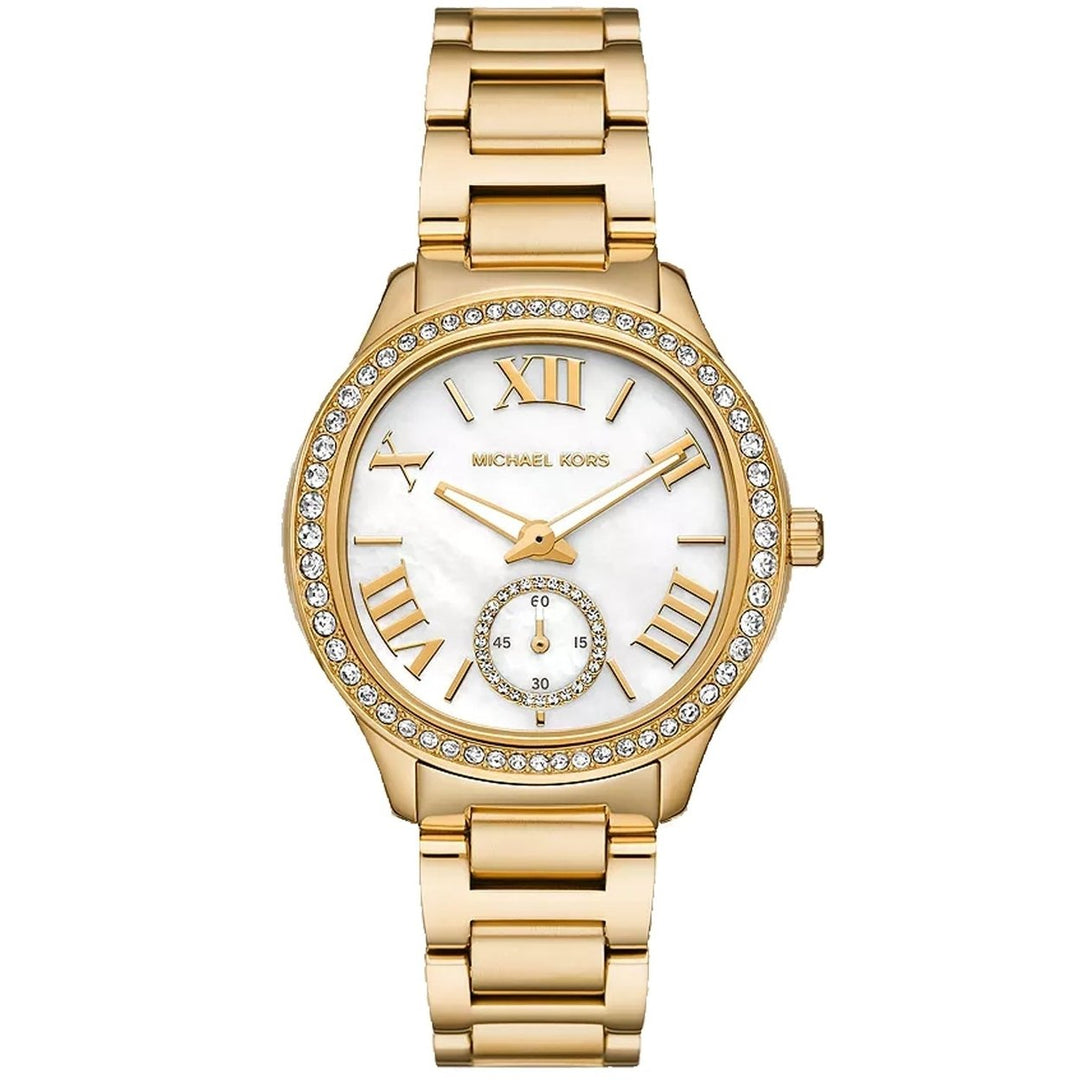 Michael Kors Womens Sage White Dial Watch - MK4805 Image 1