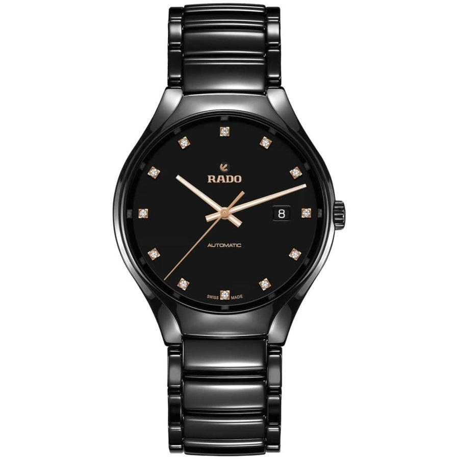 Rado Mens True Black Dial Watch - R27056732 Image 1