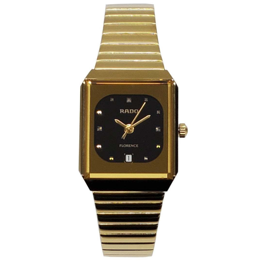 Rado Womens Florence Black Dial Watch - R48689153 Image 1