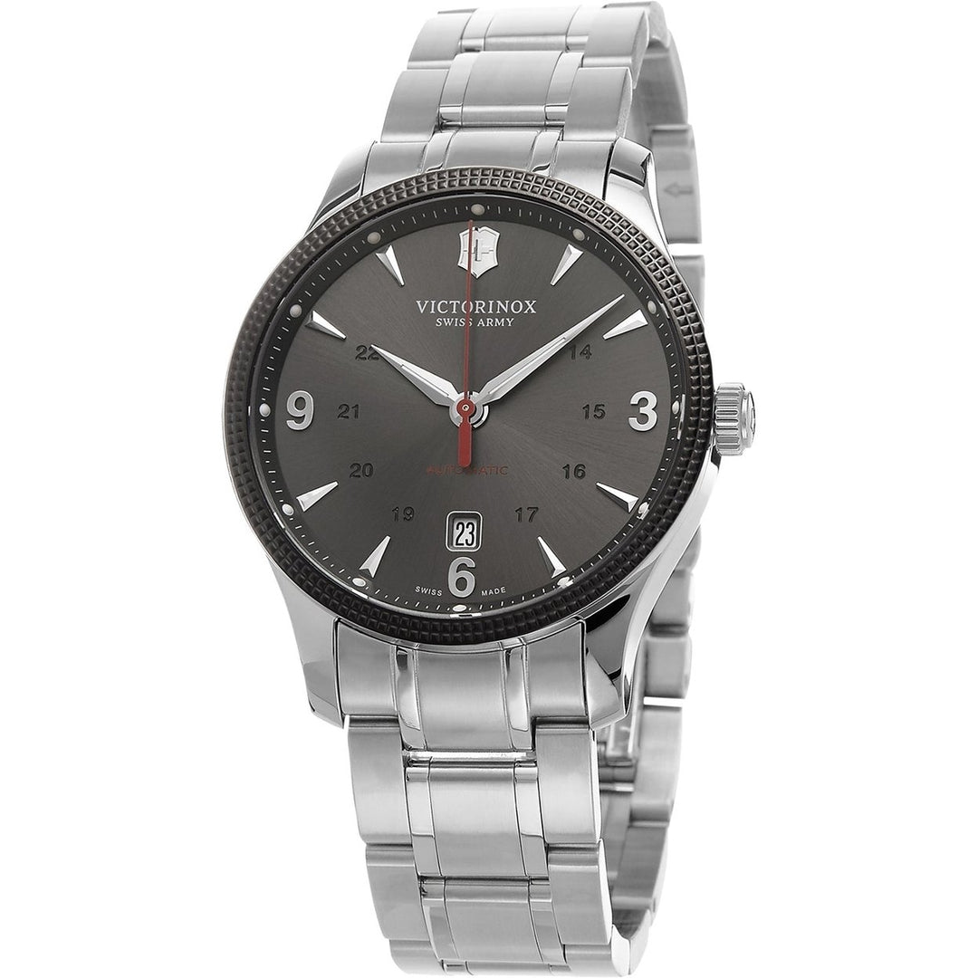 Swiss Army Mens Alliance Grey Dial Watch - 241714.1 Image 1