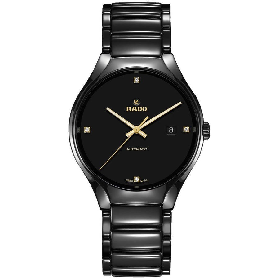 Rado Mens True Black Dial Watch - R27056712 Image 1