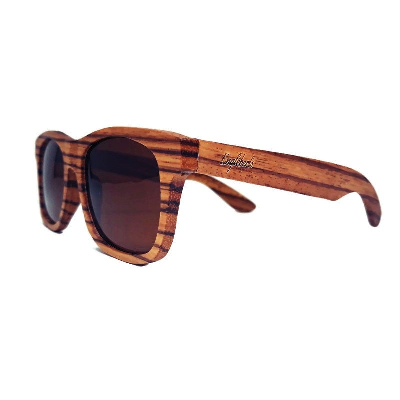 Zebrawood Full Frame Polarized Sunglasses Image 1