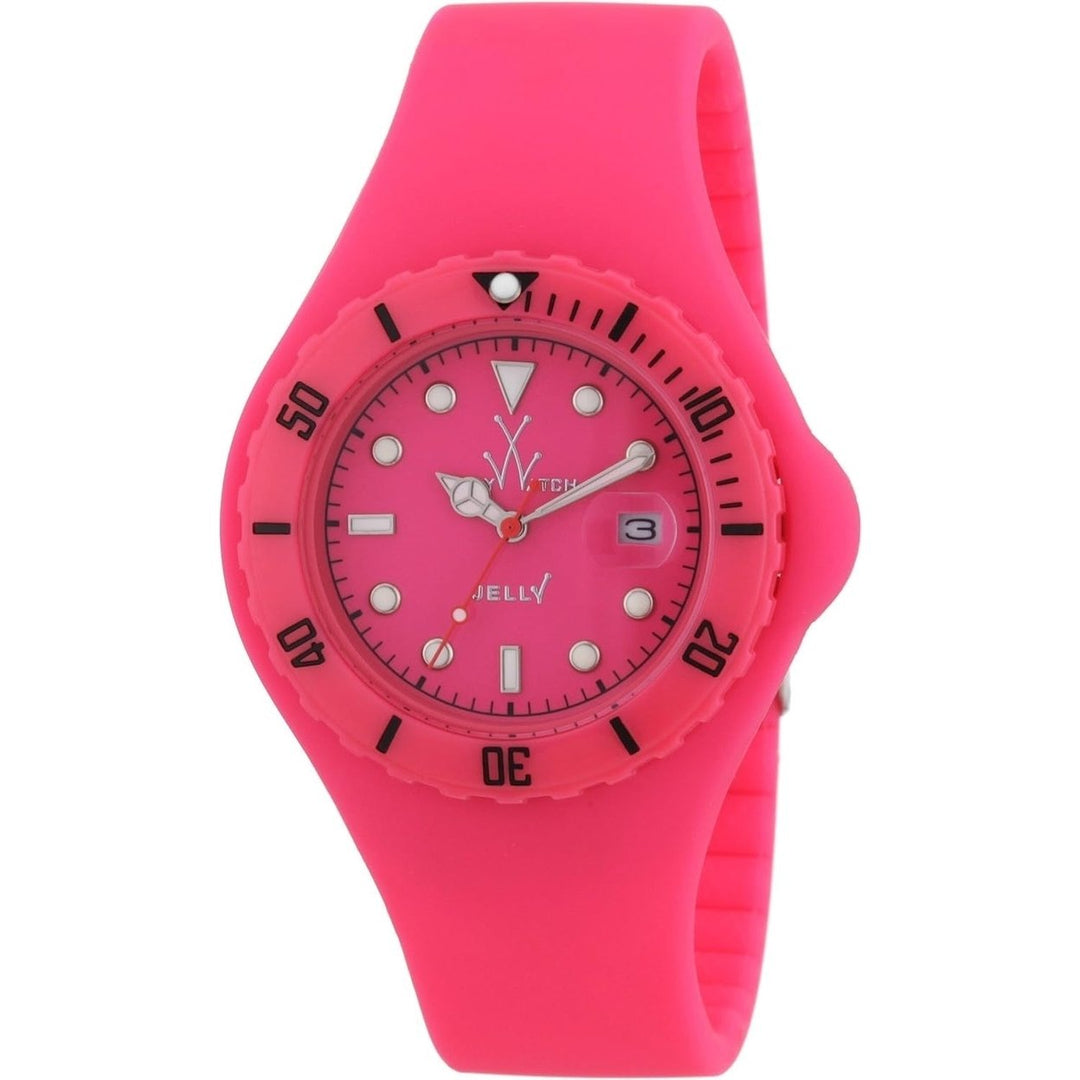 Toy Watch Womens Jelly Pink Dial Watch - JY04PS Image 1