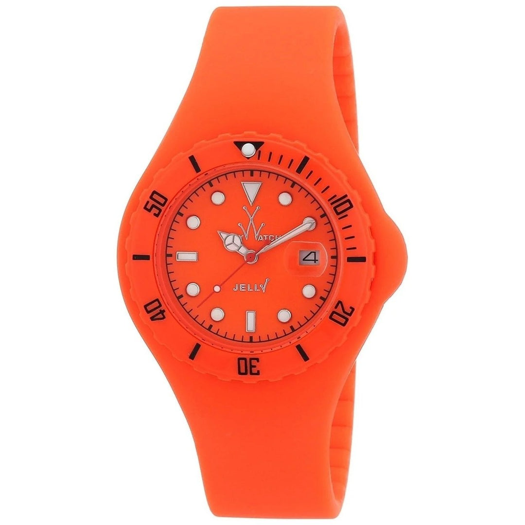 Toy Watch Womens Jelly Orange Dial Watch - JY03OR Image 1