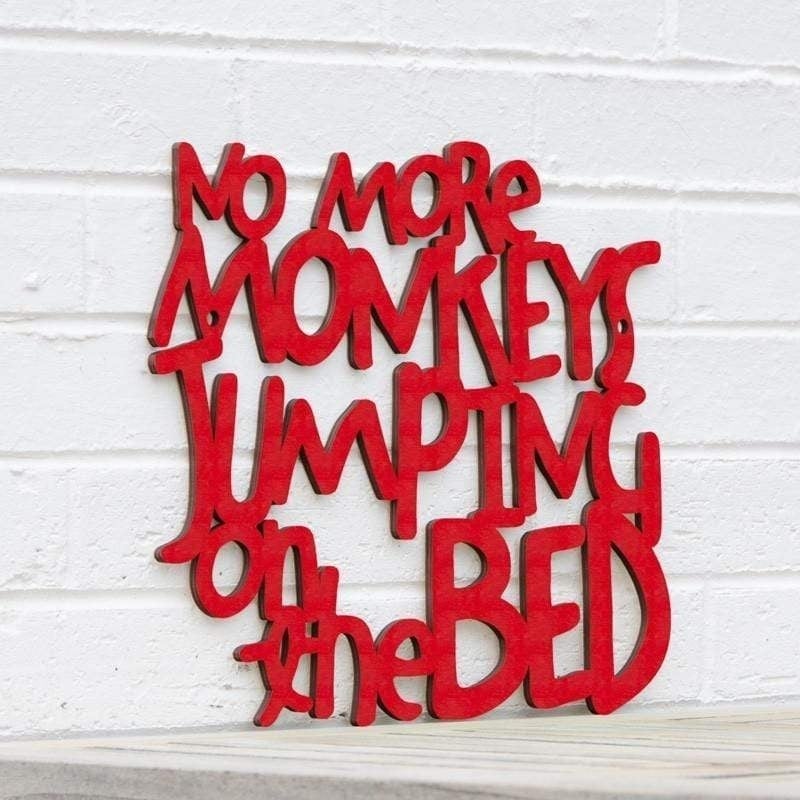 No More Monkeys Jumping on the Bed Image 1