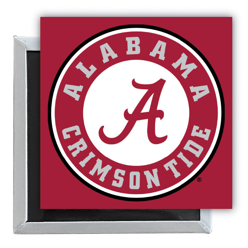 Alabama Crimson Tide 2.5"x 2.5" Fridge Magnet Officially Licensed Collegiate Product Image 1