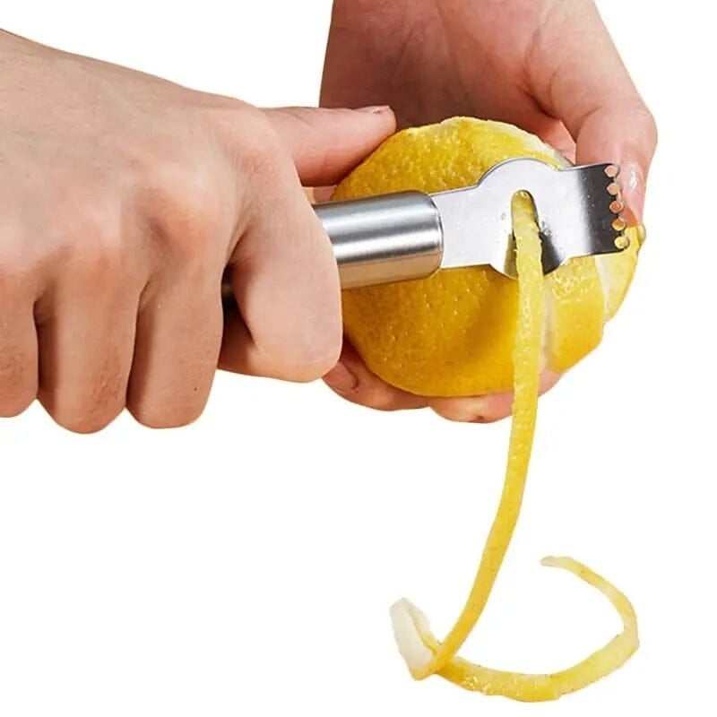 3-Pieces: Lemon Grater Stainless Steel Peeler Image 1