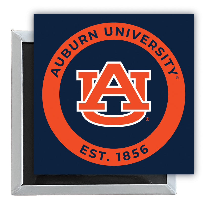 Auburn Tigers 2.5"x 2.5" Fridge Magnet Officially Licensed Collegiate Product Image 1