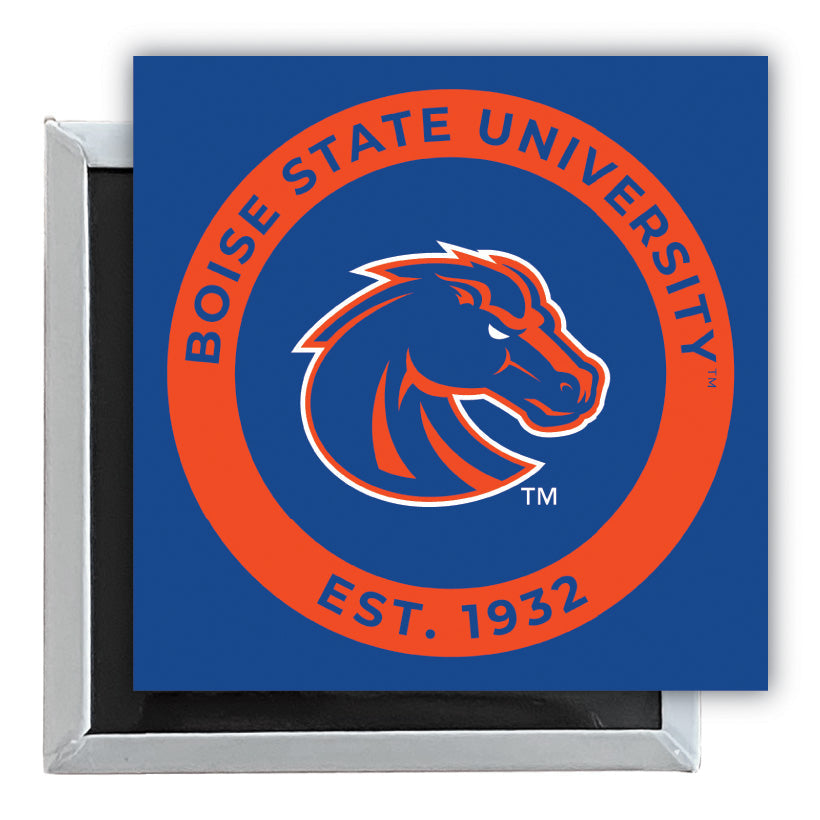 Boise State Broncos 2.5"x 2.5" Fridge Magnet Officially Licensed Collegiate Product Image 1