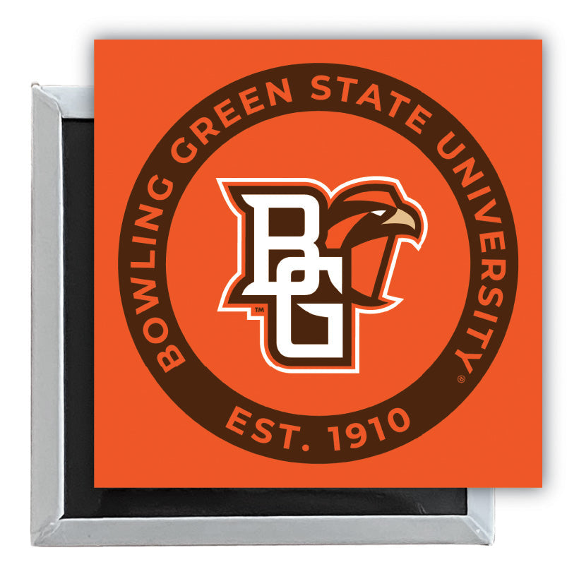 Bowling Green Falcons 2.5"x 2.5" Fridge Magnet Officially Licensed Collegiate Product Image 1