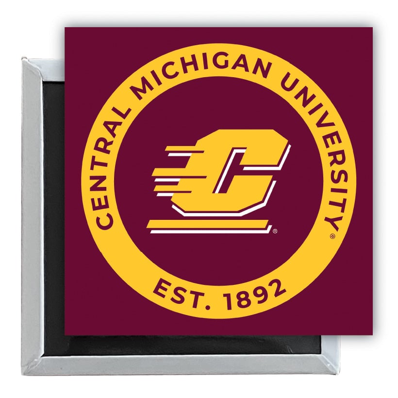 Central Michigan University 2.5"x 2.5" Fridge Magnet Officially Licensed Collegiate Product Image 1