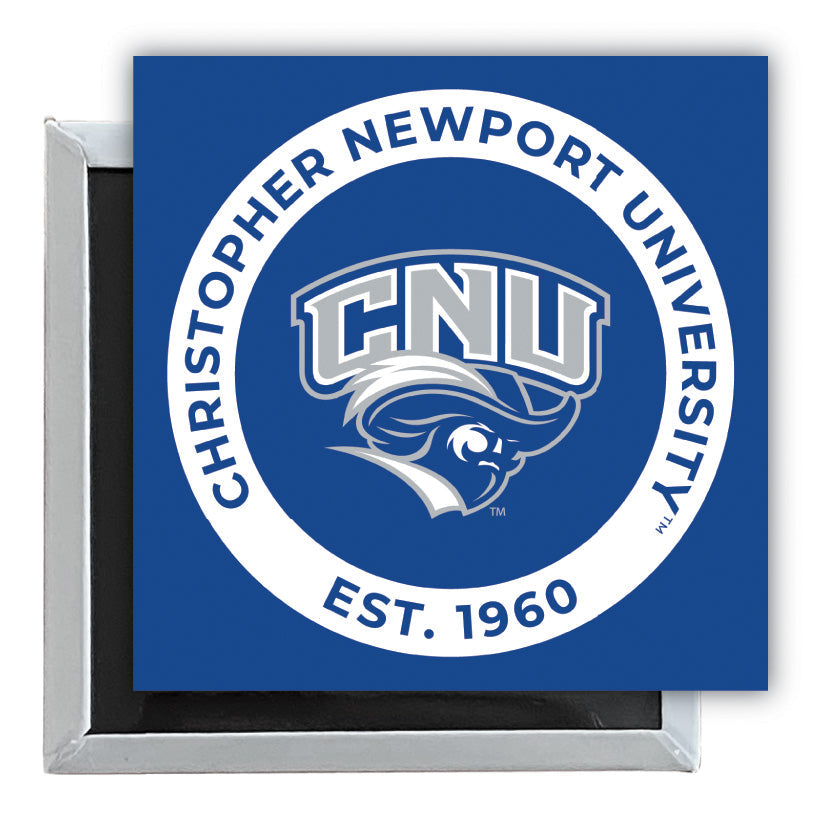 Christopher Newport Captains 2.5"x 2.5" Fridge Magnet Officially Licensed Collegiate Product Image 1