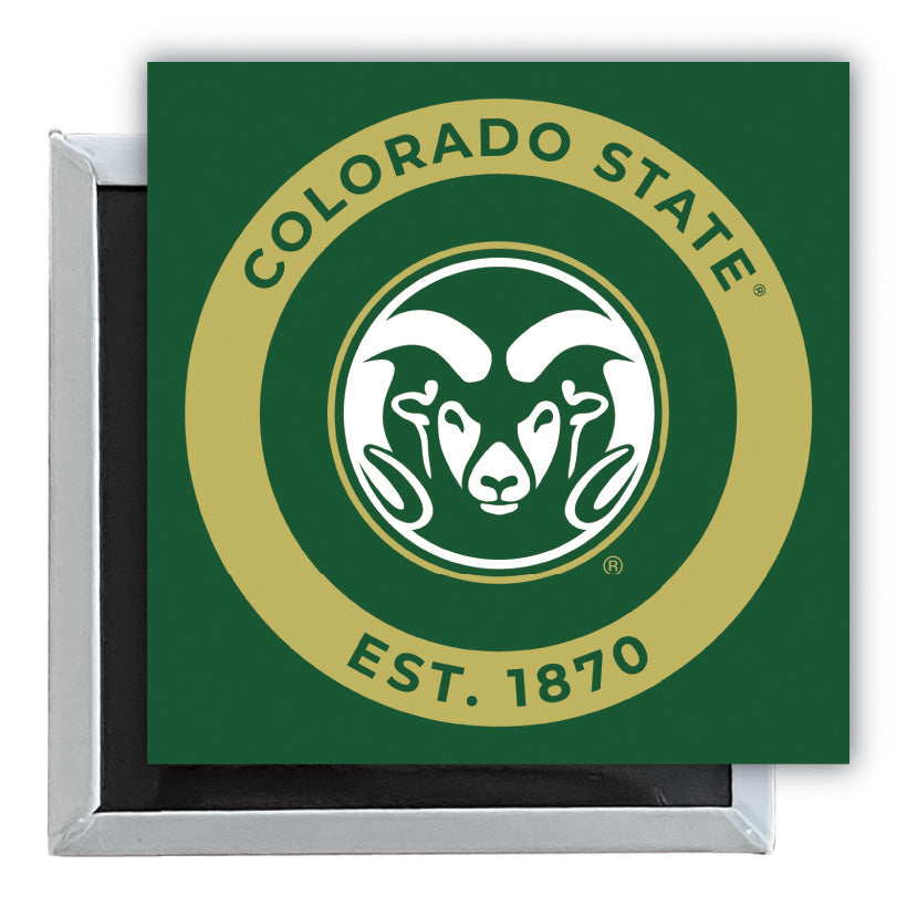 Colorado State Rams 2.5"x 2.5" Fridge Magnet Officially Licensed Collegiate Product Image 1