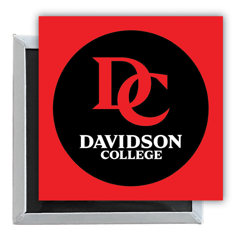 Davidson College 2.5"x 2.5" Fridge Magnet Officially Licensed Collegiate Product Image 1