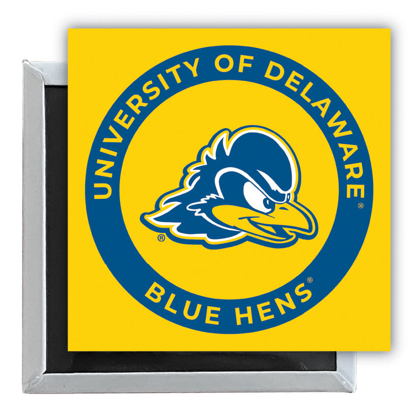 Delaware Blue Hens 2.5"x 2.5" Fridge Magnet Officially Licensed Collegiate Product Image 1