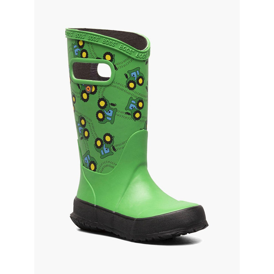 BOGS Unisex Kids Tractors Rainboot Green Multi - 72816-340 GRN MULTI Image 1