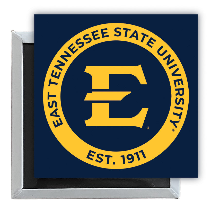 East Tennessee State University 2.5"x 2.5" Fridge Magnet Officially Licensed Collegiate Product Image 1