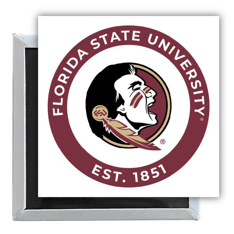 Florida State Seminoles 2.5"x 2.5" Fridge Magnet Officially Licensed Collegiate Product Image 1