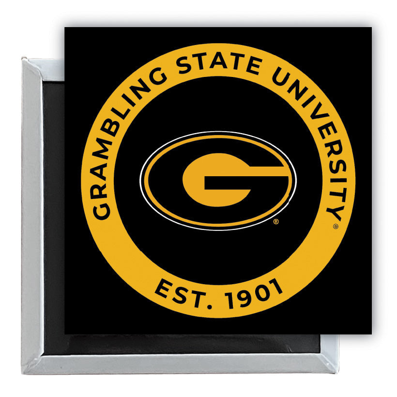 Grambling State Tigers 2.5"x 2.5" Fridge Magnet Officially Licensed Collegiate Product Image 1