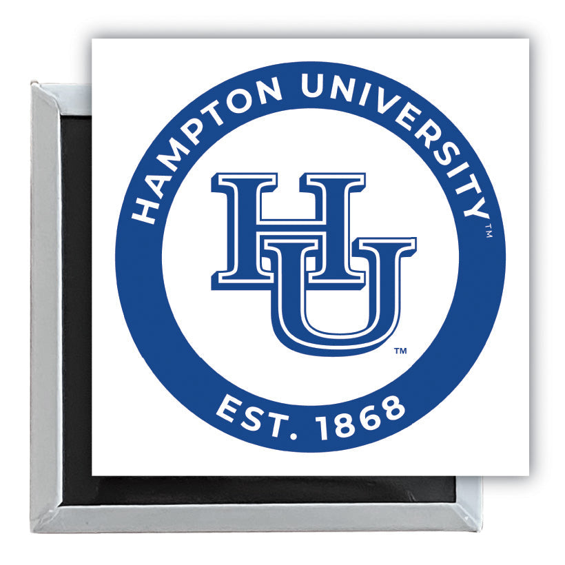 Hampton University 2.5"x 2.5" Fridge Magnet Officially Licensed Collegiate Product Image 1