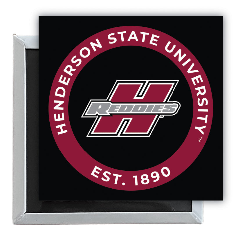 Henderson State Reddies 2.5"x 2.5" Fridge Magnet Officially Licensed Collegiate Product Image 1