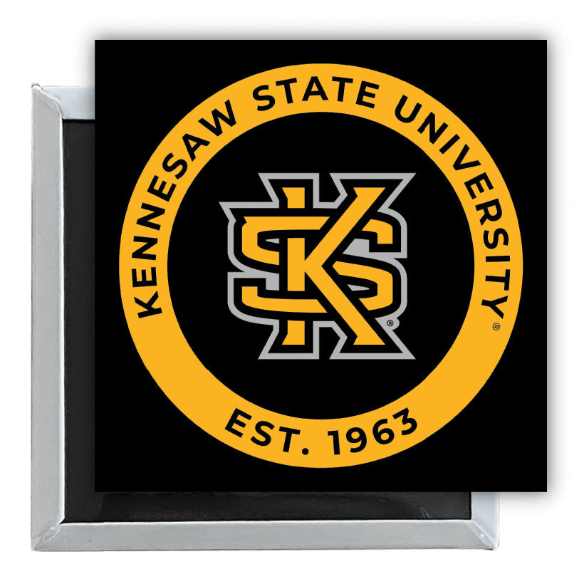 Kennesaw State University 2.5"x 2.5" Fridge Magnet Officially Licensed Collegiate Product Image 1