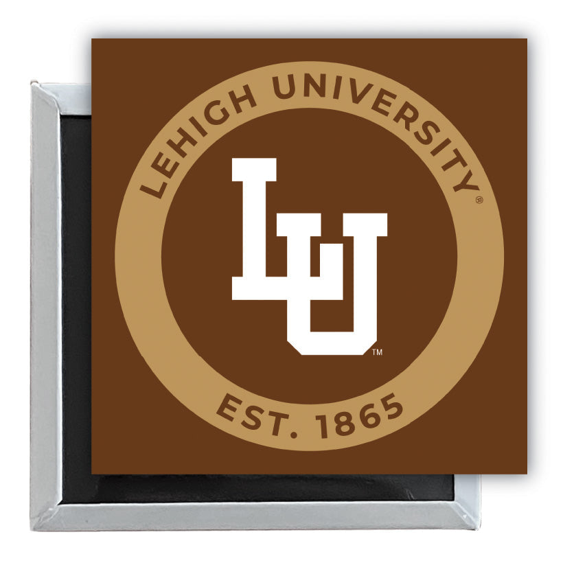 Lehigh University Mountain Hawks 2.5"x 2.5" Fridge Magnet Officially Licensed Collegiate Product Image 1