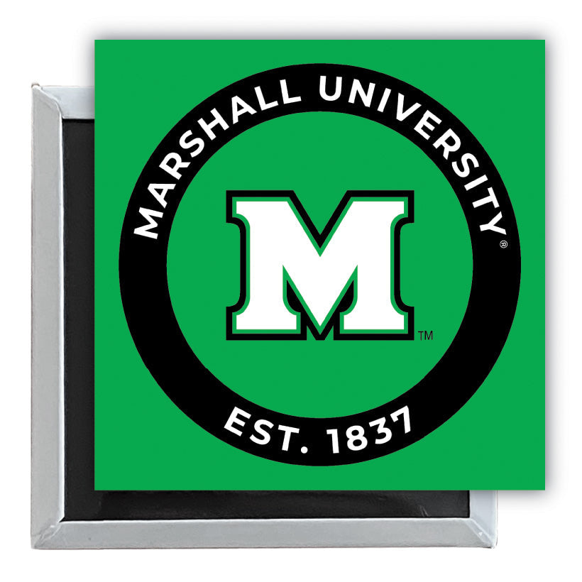 Marshall Thundering Herd 2.5"x 2.5" Fridge Magnet Officially Licensed Collegiate Product Image 1