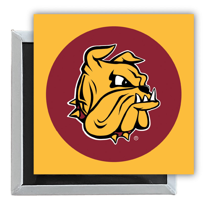 Minnesota Duluth Bulldogs 2.5"x 2.5" Fridge Magnet Officially Licensed Collegiate Product Image 1