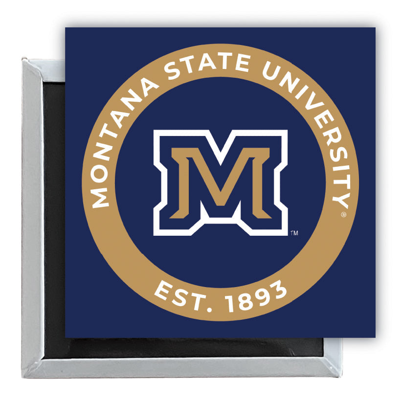 Montana State Bobcats 2.5"x 2.5" Fridge Magnet Officially Licensed Collegiate Product Image 1