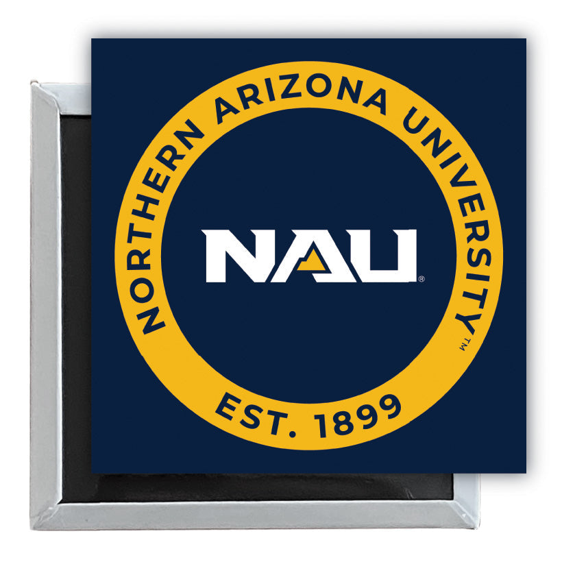 Northern Arizona University 2.5"x 2.5" Fridge Magnet Officially Licensed Collegiate Product Image 1