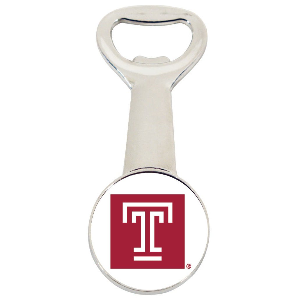 Temple University Magnetic Bottle Opener Officially Licensed Collegiate Product Image 1