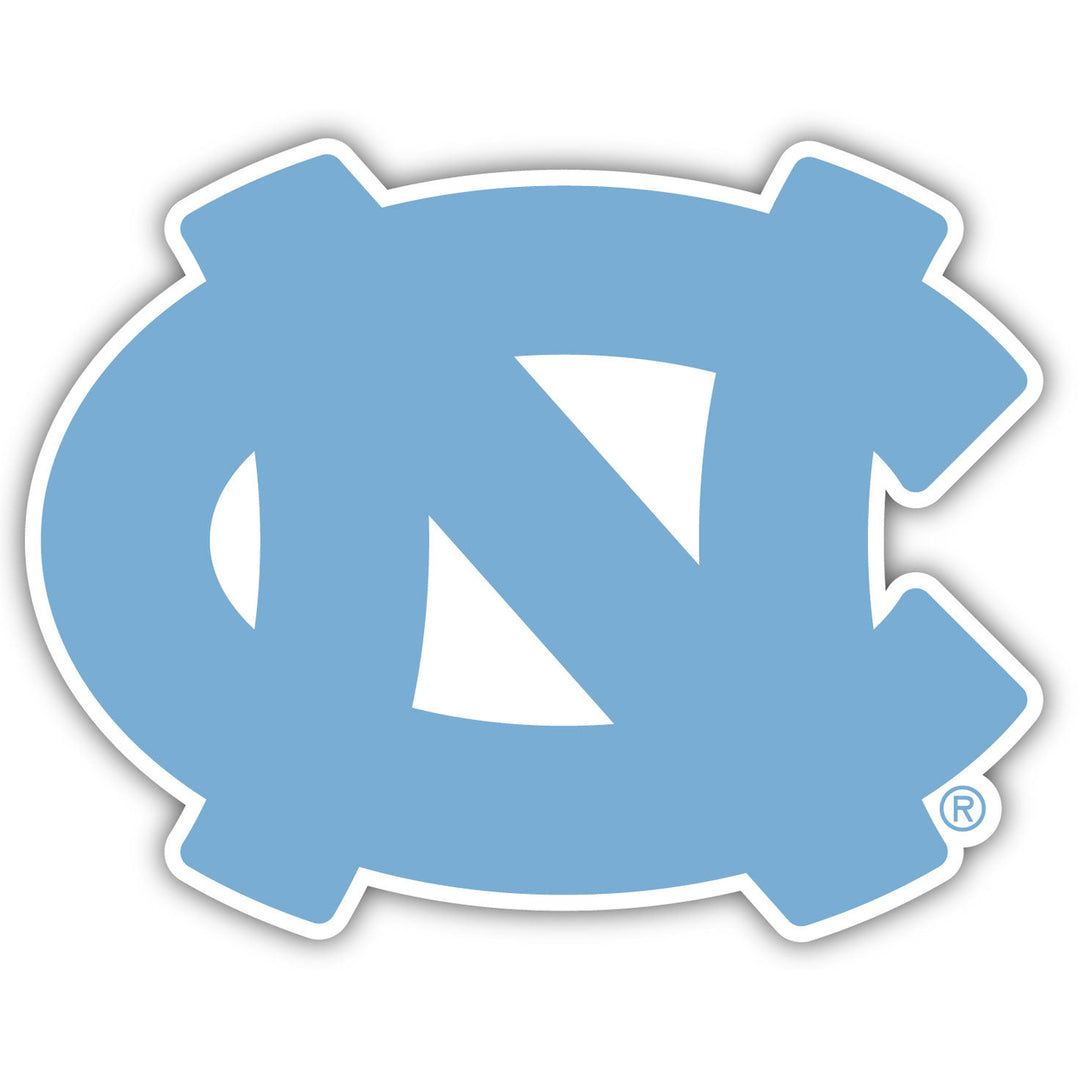 UNC Tar Heels 16-Inch on one of its sides NCAA Durable School Spirit Vinyl Decal Sticker Image 1