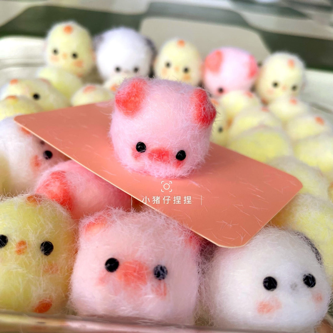 Sticky Tpr Squishy Mini Chick Pig Dog Stress Relief Squishy Fidget Toy,mini Relief Squeeze Toy Image 4