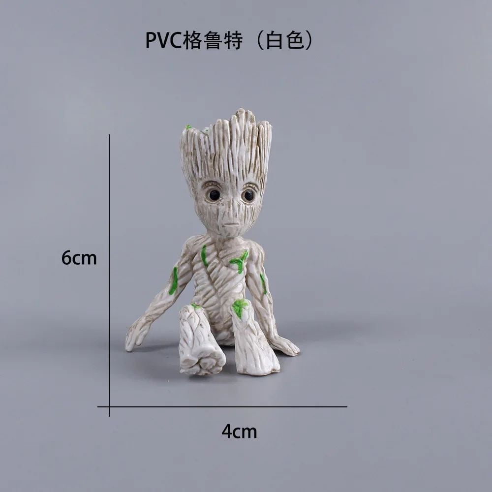 5cm Kawaii Groot Figure Marvel Anime Miniature for Home Image 1