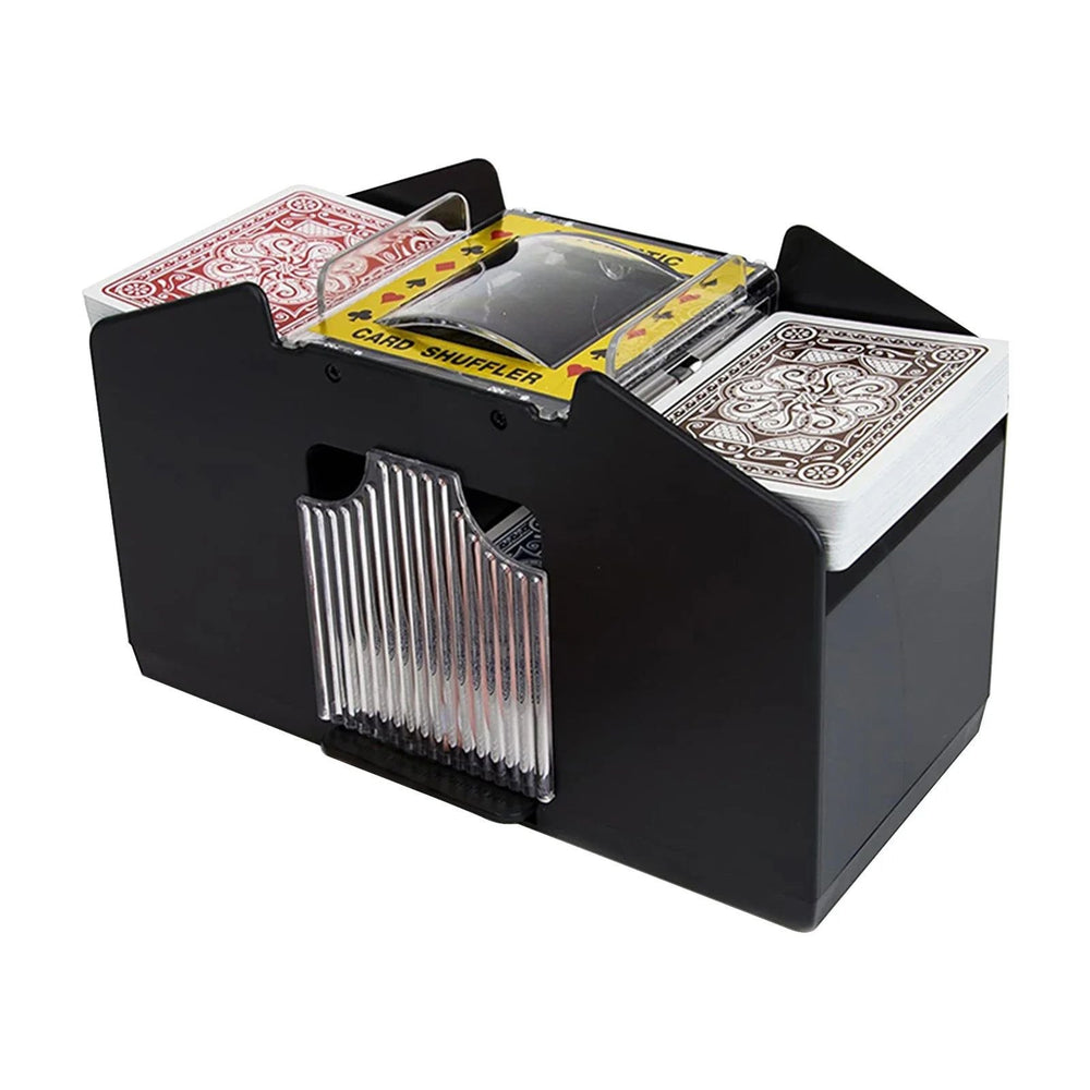 Automatic Playing Card Shuffler Battery-Operated Mixer for Home Travel Games Image 2