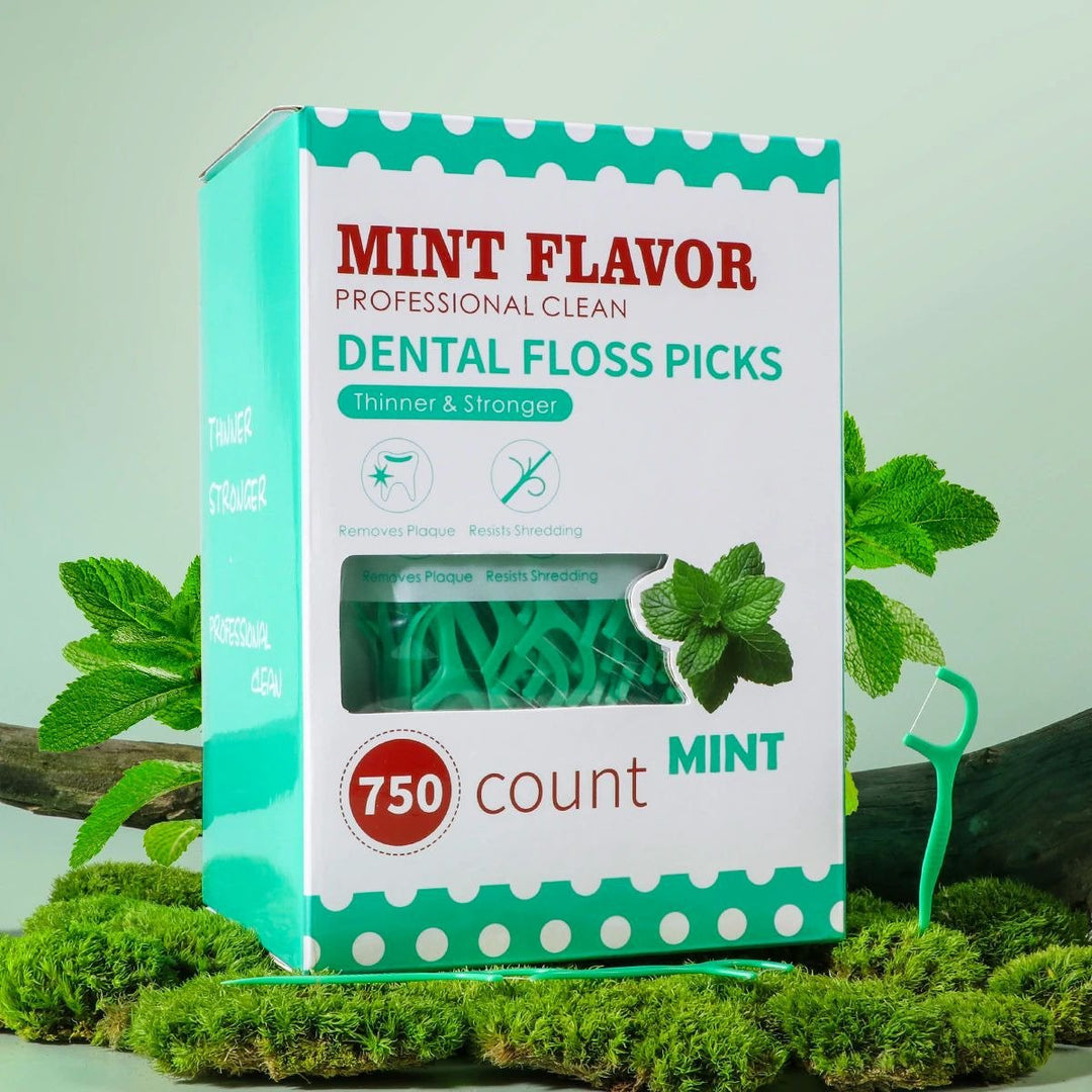 Mint Dental Floss Sticks Portable Disposable Oral Care for Deep Cleaning Image 2