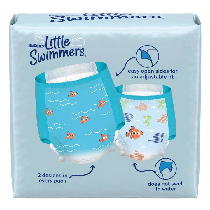 Huggies Little Swimmers Baby Swim Disposable Diaper - Size M 18 Count Image 2