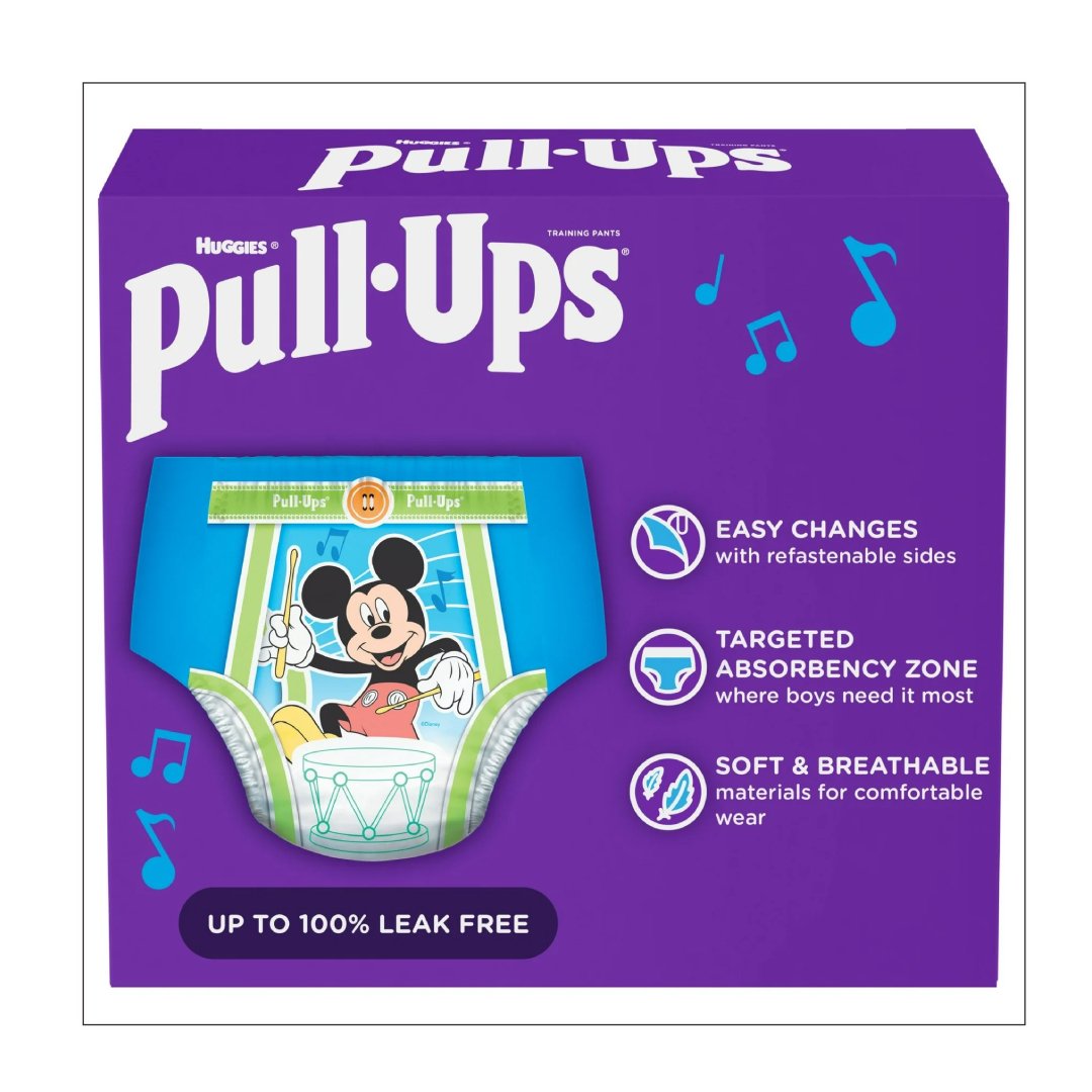 Pull-Ups Boys Potty Training Pants Size 2T-3T 23 Count Image 3