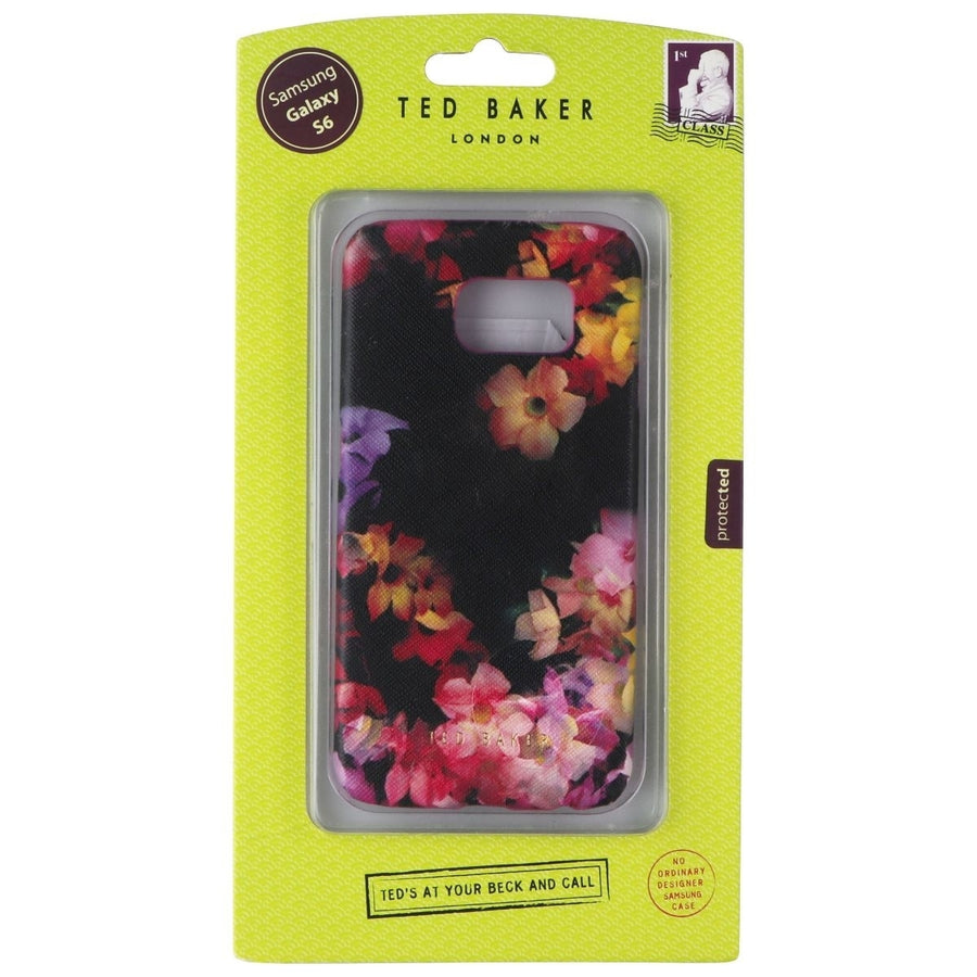 Ted Baker London Case for Samsung Galaxy S6 - Floral Crosshatch Image 1