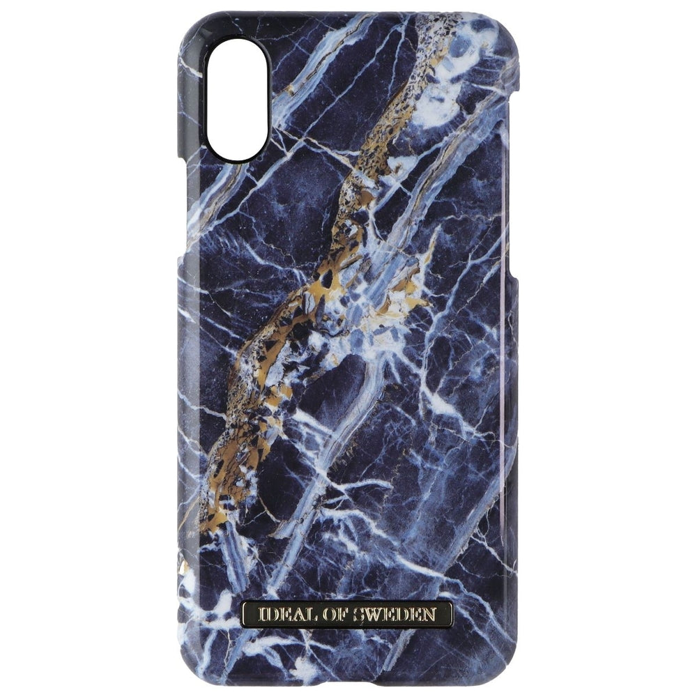 iDeal Of Sweden Fashion Case for Apple iPhone X/iPhone Xs - Midnight Blue Marble Image 2