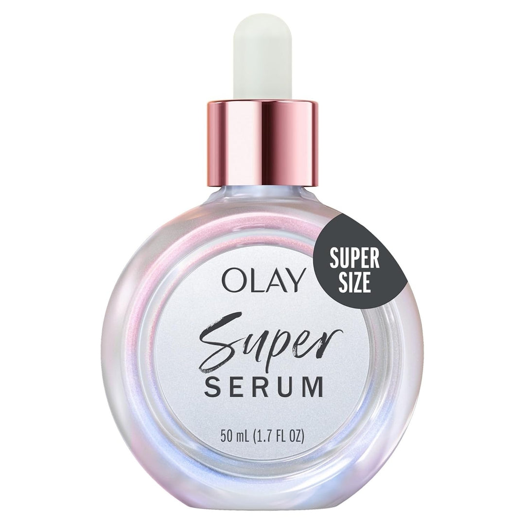 Olay Super Serum 50mL (1.7 oz) with Niacinamide Vitamin C Collagen Peptide AHA and Vitamin E Image 1